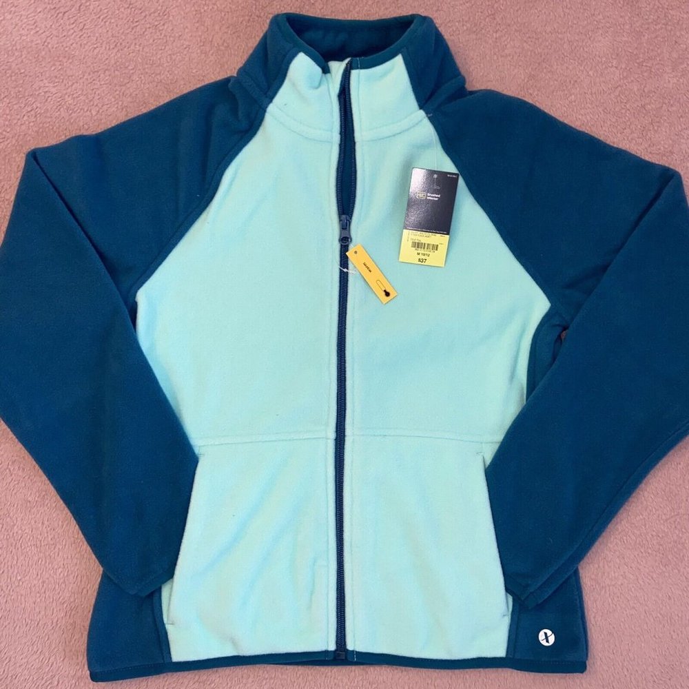 Xersion Girls Fleece Lightweight Jacket - Medium
